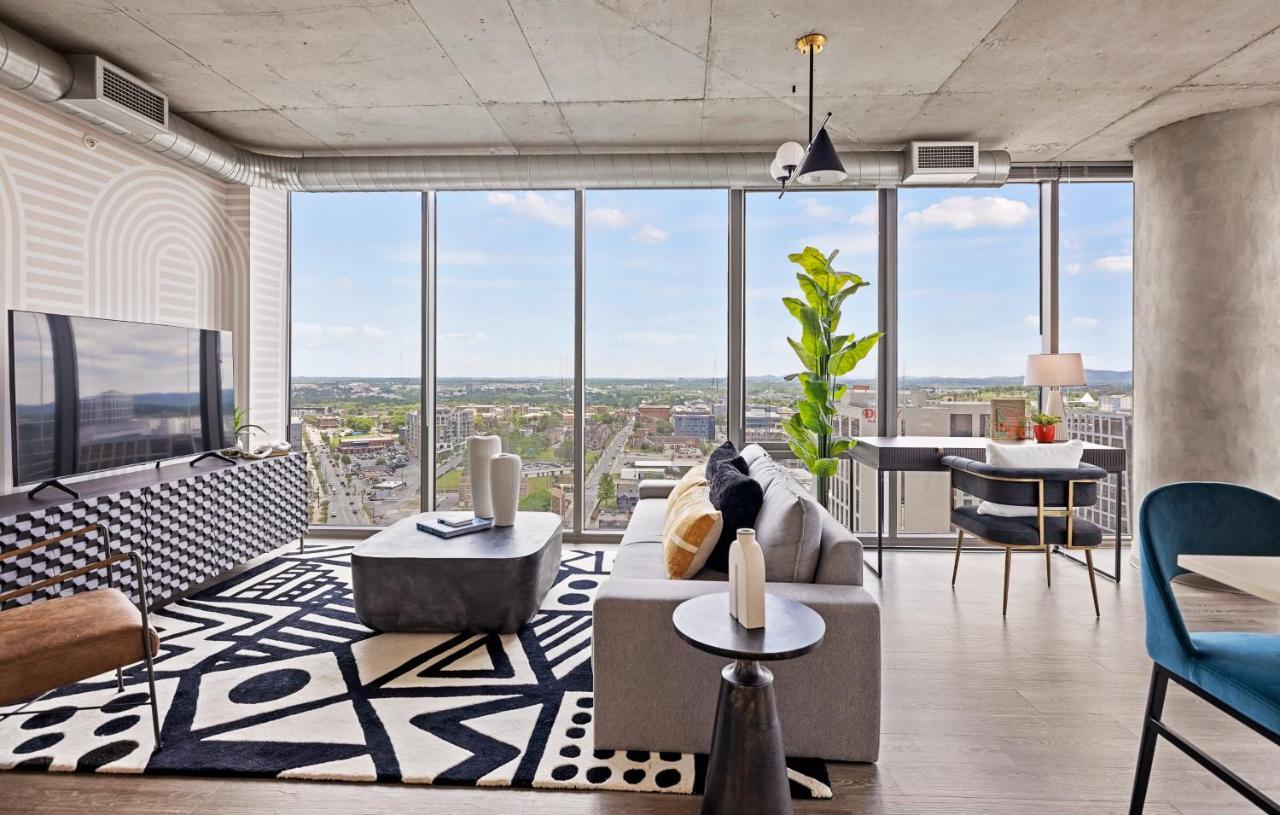 Placemakr Premier Sobro ナッシュビル エクステリア 写真 A staged apartment at The Van Alen