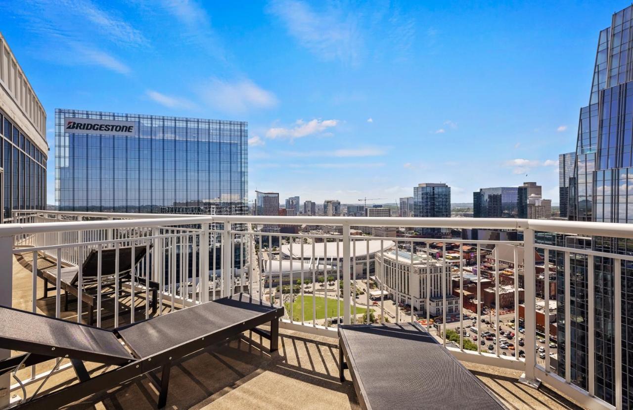 Placemakr Premier Sobro ナッシュビル エクステリア 写真 View from the rooftop of the building